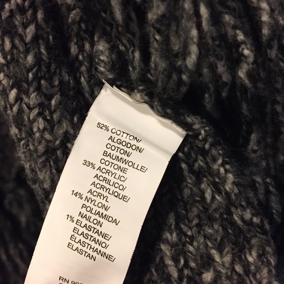 Kensie Knit Fringe Open High Low Cardigan - Picture 8 of 8